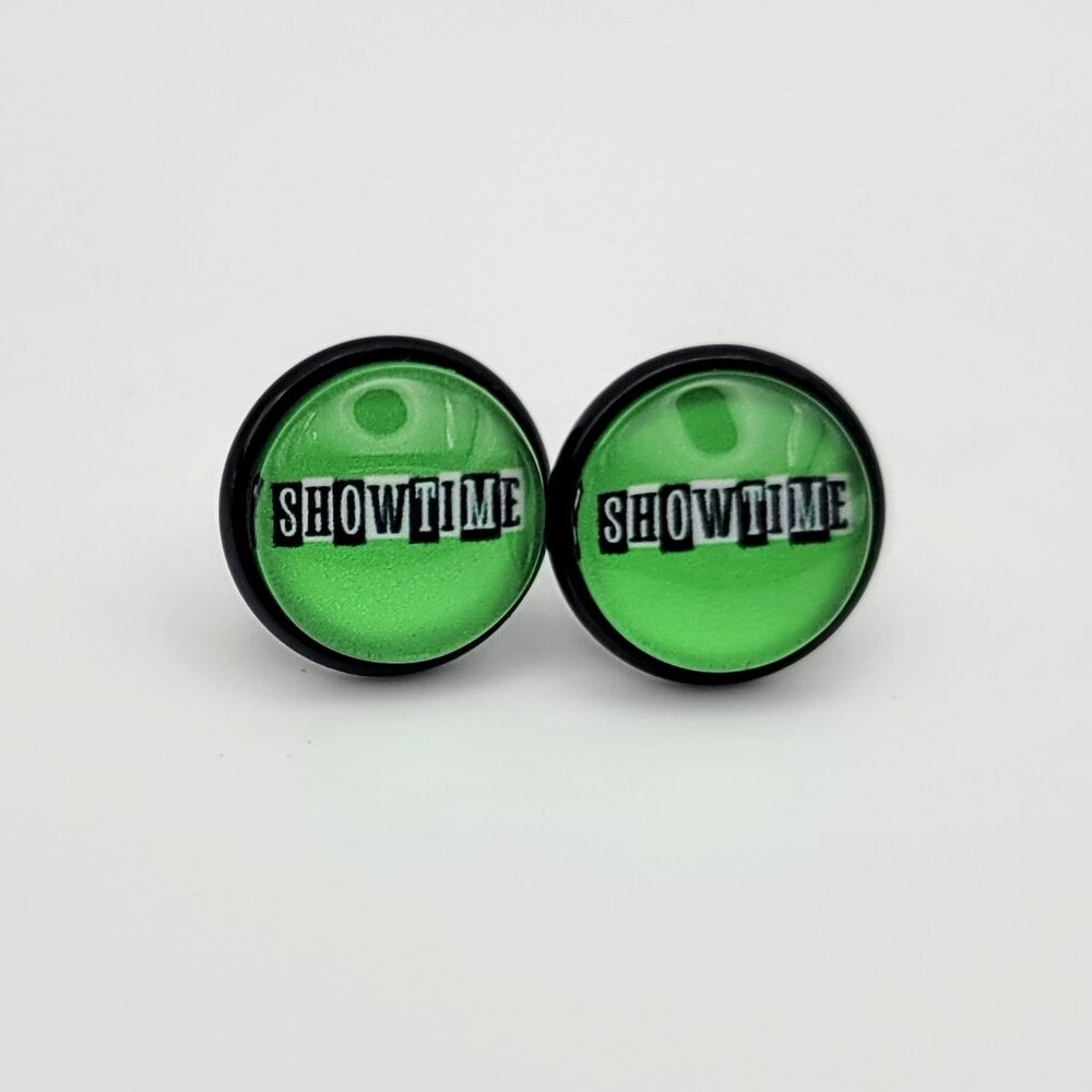 Halloween Showtime Earrings, Women's Spooky Fashion Studs